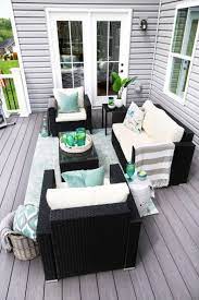 Explore deck decorating ideas, from aesthetic updates to structural changes, that transform your space & help you showcase your own style. Simple Summer Deck Decorating Ideas Patio Deck Designs Summer Deck Decor Outdoor Deck Furniture