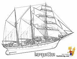 In the last quarter of the 18th century, large european vessels were being classified into types based on their hull configuration, e.g. Sailing Ships Coloring Pages Coloring Home