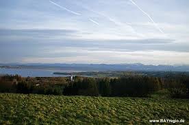 Blick Von Der Ilkahohe In Richtung Der Alpen Bei Starnberg Radtour Starnberger See Chiemgauer Alpen