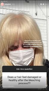 Check spelling or type a new query. Billie Eilish Reveals She S Been Hiding Her Blonde Hair For Months