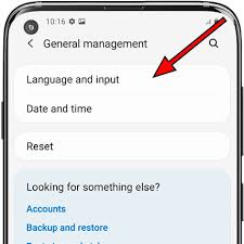 language on Samsung M920 Transform
