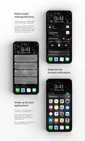 Ios 13 Phoneos On Behance Iphone Organization Iphone Homescreen Iphone