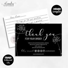 Sending a thank you to your customers is a thoughtful way to show your gratitude. Business Thank You Cards Thank You For Your Order Editable Thank You Card Instant Download By Https Www Etsy Com Shop Icandypartyprintable Ref Hdr Catch My Party