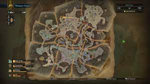 Monster Hunter World Wildspire Waste Map Overview All Plants And Creatures In The Wildspire Waste Usgamer