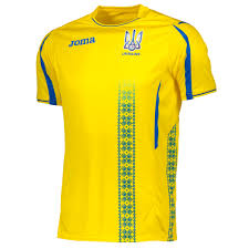Günstige fussball trikots ukraine em 2020 auswärtstrikot. 1 Kurzarmshirt Ukraine Gelb Joma