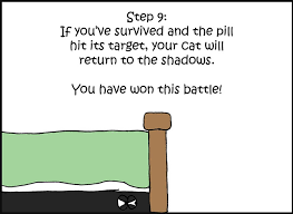 Retrieve pill from goldfish bowl and cat from top of wardrobe. 10 Step Guide Goes To Absurd Lengths Explaining How To Make A Cat Take A Pill And It S Hilarious Bored Panda