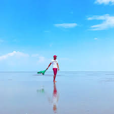 About our trip to kuala selangor last year so here's a series of photos :) the first 4 photos belong to shaun, the rest are mine. Anak Pakcik Mally Semangat Melompat Di Pantai Cermin Pulau Sasaran Kuala Selangor