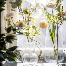 Use black & white photos as a creative vase filler idea, like this apothecary jar from my colortopia. Berakna Clear Glass Vase Height 30 Cm Ikea