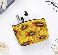 Borsa per trucco con girasoli gialli Borsa per trucco da ...