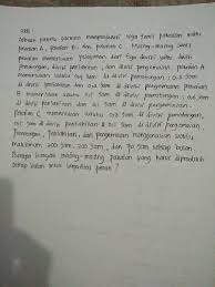 Check spelling or type a new query. Tuliskan Contoh Soal Cerita Spltv Dengan Penyelesaiannya Brainly Co Id