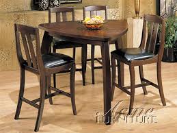 The unusual shape draws the eye as soon as you step into the room. Triangle Counter Height Dining Table Off 53