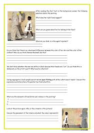 Students can also complete the first page of the worksheet, which asks them to name three of ruby's character traits and provide evidence. The Problem We All Live With Ruby Bridges English Esl Worksheets For Distance Learning And Physical Classrooms