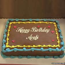 May this birthday be different from the rest of your special days in. Happy Birthday Arabi Cake Images