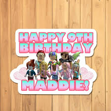 Are there any free printable banners for roblox? Pin By Celine Bautista On Roblox Birthday Theme In 2021 Happy Birthday Cake Topper Birthday Cake Toppers Roblox Cake