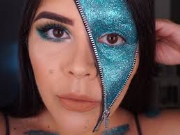 Check spelling or type a new query. Glitter Zipper Viral Makeup Trend Is The Perfect Halloween Look