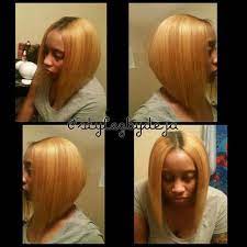 Blonde Middle Part Bob Weave Hairstyles Hair Beauty Quick Weave Bob