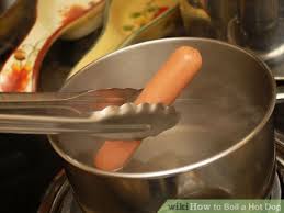 How To Boil A Hot Dog Recipe Boiled Hot Dogs Making Hot Dogs Hot Dogs