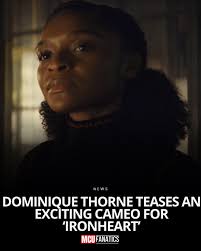 Ironheart stars Dominique Thorne and Anthony Ramos for Emmy Magazine.  #ICYMI