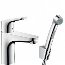 Hansgrohe Focus Zestaw Bidette Focus 100 Chrom 31927000 Hansgrohe Chrome Grohe