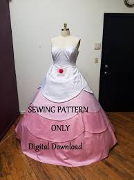 Hoop skirt arrived today so i popped it on to see how it looks. Rose Quartz Cosplay Pattern Only Pdf File Steven Universe Etsy