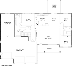 Over 28,000 architectural house plan designs and home floor plans to choose from! Ranch House Plan 3 Bedrooms 2 Bath 1980 Sq Ft Plan 97 107