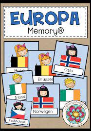 Europa Lander Hauptstadte Memory Unterrichtsmaterial Im Fach Erdkunde Europa Schule Aktivitaten Im Kindergarten Europa