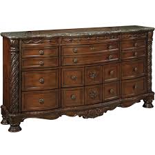 For every taste and budget B553 131 Ashley Furniture North Shore Dark Brown Dresser