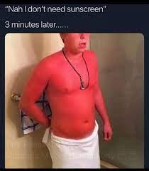 Ginger sunscreen ginger sunscreen meme | meme on me.me. Nan I Do Not Need Sunscreen 3 Minutes Later Memes Video Gifs Nan Memes Dont Memes Need Memes Sunscreen Memes Minutes Memes Later Memes