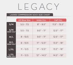 Legacy Graduated Compression Socks 4 Pack Walmart Com
