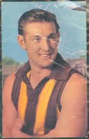 1964 Mobil VFL Footy Photos John Peck trade card