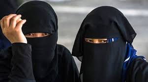 Muslim women wearing (from top left), a hijab, niqab, chador and burka. Bus Driver Demands Muslim Woman To Remove Her Niqab In Uk World News The Indian Express
