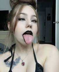 Emo girl dark Ahegao face – Ahegaogram