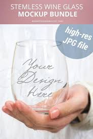 Stemless Wine Glass Mockup Bundle Wine Glass Stock Photo Bundle Two 2 Stemless Wine Glasses Mockup Party Wedding Wine Glass Mockup 902 Wine Glass Wine Glass Designs Sticker Design