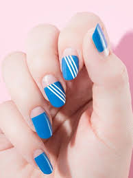 This stylish hue adds a pop of color to winter's gray sky and flurry afternoons. 15 Coolest Blue Nail Designs For 2021 The Trend Spotter