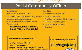9 likes · 1 talking about this. Info Loker Las Kulonprogo Lowongan Kerja Perbankan Wilayah Yogyakarta Bantul It Is Contoh Kumpulan
