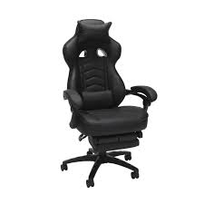 Respawn 110 Racing Style Gaming Chair Reclining Ergonomic Leather Chair With Footrest In Gray Rsp 110 Gry Walmart Com Gaming Chair Ergonomic Chair Leather Chair