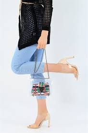 21 95 Tl Renkli Seffaf Kapli Omuz Cantasi 36302 Modamizbir 2020 Moda Giyim Deri Omuz Cantasi