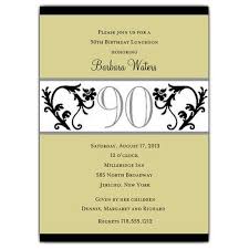 Birthday Dinner Invitation Text Message Sample Elegant Vine Chartreuse 90th Birthday Invitations 80th Birthday Invitations 40th Birthday Invitation Wording 70th Birthday Invitations