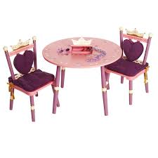 Princess Table 2 Chair Set Mesas E Cadeiras Mesa E Cadeiras De Madeira Cadeira De Balanco Infantil