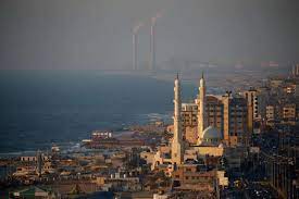 One of the rockets being fired from gaza city towards israel. Israeli Warplanes Hit Gaza After Palestinian Rocket Attack Aw