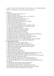 Ø pengertian public speaking belum ada pengertian public speaking yang 'pas' dalam bahasa indonesia hingga sekarang. Doc Kumpulan Pertanyaan Yang Selalu Ditanyakan Waktu Sidang Thesis Atau Skripsi Devi Synthia Dewi Academia Edu