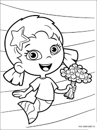 Guppies bubbles is an american animated series for children in the style of a musical comedy for preschoolers. Bubble Guppies Coloring Pages Free Printable Bubble Guppies Coloring Pages