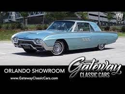 Classic 1963 Ford Thunderbird For Sale 2419063 19 000 Lake Mary Florida Gateway Classic Cars Of Orlando Is Proud To Pre Classic Cars Ford Thunderbird Ford