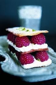 Mille Feuille Aux Framboises Et Aux Pistaches Sweets Recipes Food Dessert Recipes