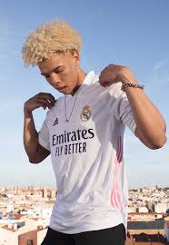 Branded adidas product in the standard version intended for fans. Adidas Launch Real Madrid 20 21 Home Away Shirts Soccerbible