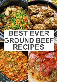 Just layer ground beef, noodles, marinara sauce, and plenty of cheese in your slow cooker. Best Ever Ground Beef Recipes Spend With Pennies
