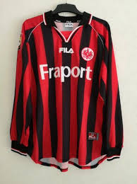 In 1899 the eintracht frankfurt football team was created by the merger of frankfurter fc viktoria and frankfurter fc kickers. Eintracht Frankfurt Kit History Football Kit Archive