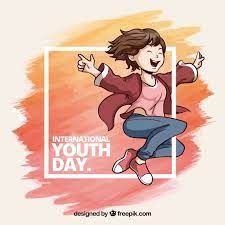Download this international youth day festival illustration, international youth day, festival, illustration illustration image in form of with size for totally free. Free Vector Watercolor Youth Day Frame With Watercolor Strokes And Girl