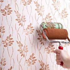 Ihrer fantasie sind in sachen muster und farben keine grenzen gesetzt. Strukturwalzen Und Musterwalzen Zur Modernen Oder Historischen Wandgestaltung Dekorative Wandmalereien Wandgemalde Selbstgemacht Kreative Wandmalerei