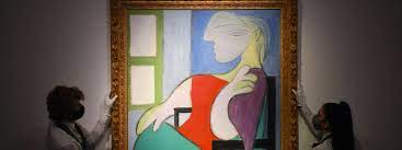 19.5 x 23.5 this fine art serigraph is beautifully printed on 220 gsm verge paper.strichzeichnung drahtkunst skizzierung kunst kunst grundschule bilder pablo picasso zeichnungen graphik. Picasso Bild Fur 103 4 Millionen Dollar Versteigert